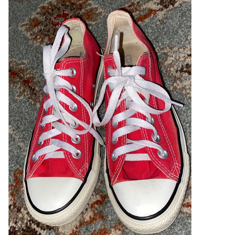 Red Chuck Taylor Converse